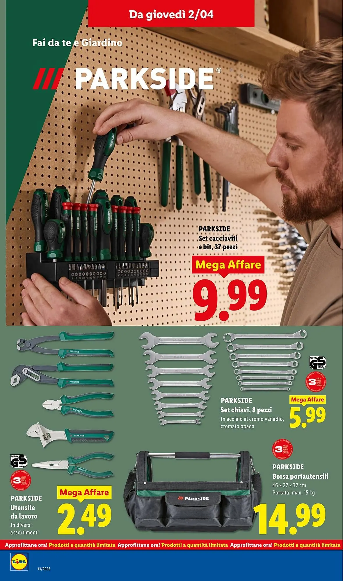 Volantino Lidl da 30 marzo a 8 aprile di 2026 - Pagina del volantino 40