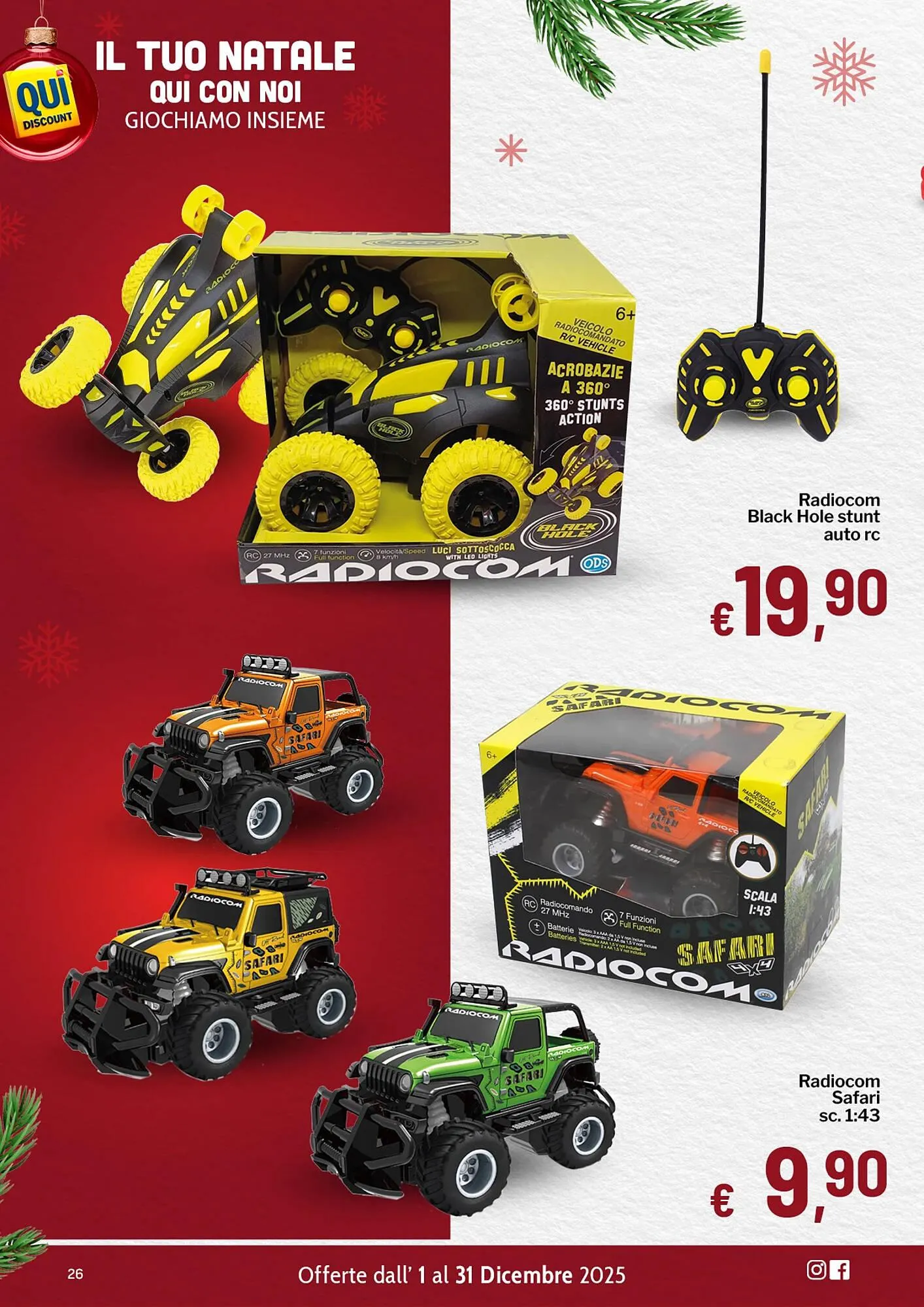 Volantino Qui Discount da 2 dicembre a 31 dicembre di 2025 - Pagina del volantino 26