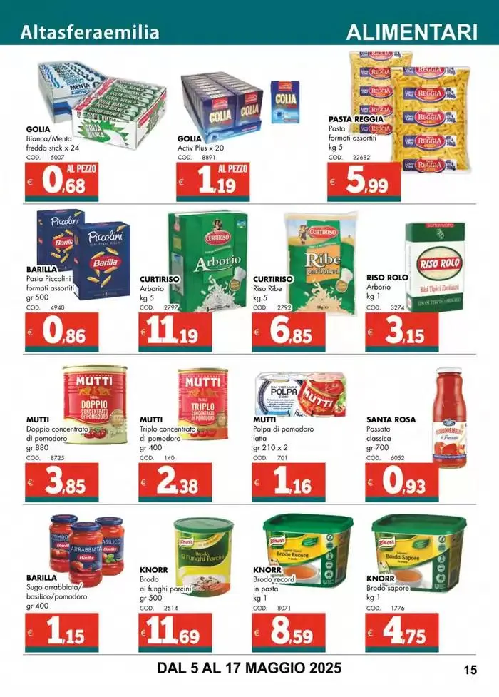 Speciale pizzeria! da 5 maggio a 17 maggio di 2025 - Pagina del volantino 15