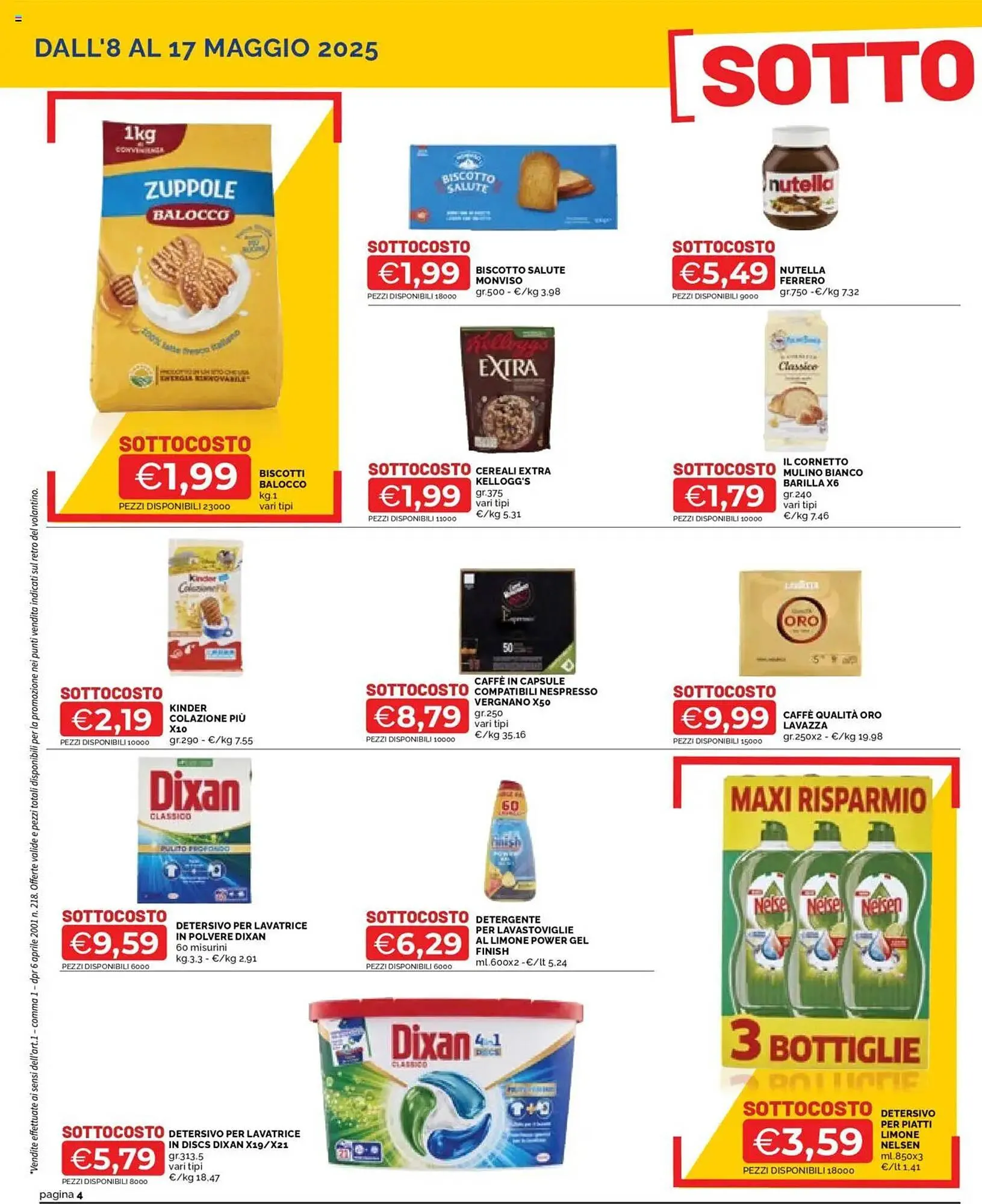 Volantino Mercatò da 8 maggio a 18 maggio di 2025 - Pagina del volantino 4