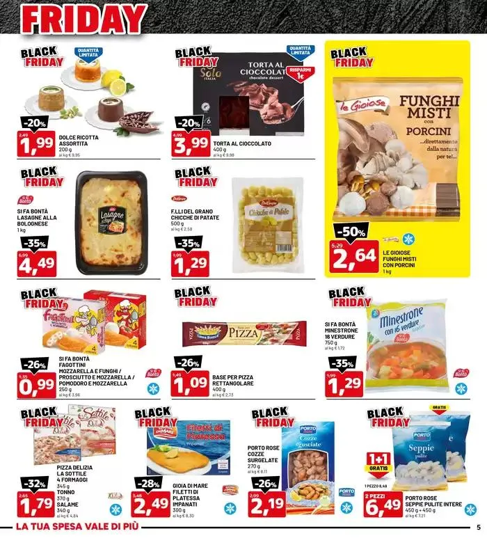 Black friday da 18 novembre a 1 dicembre di 2024 - Pagina del volantino 5