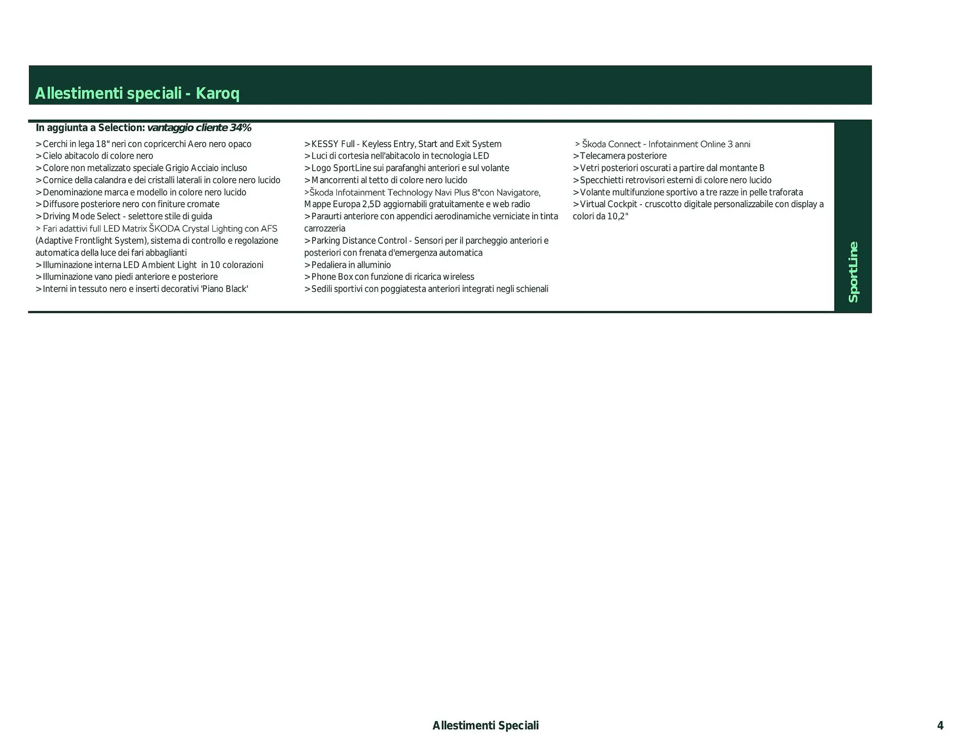 Volantino Skoda Karoq da 26 febbraio a 28 dicembre di 2024 - Pagina del volantino 4
