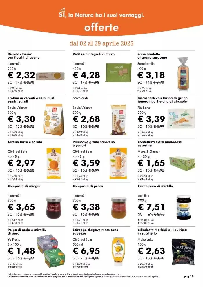 Offerte Aprile 2025 da 1 aprile a 30 aprile di 2025 - Pagina del volantino 18