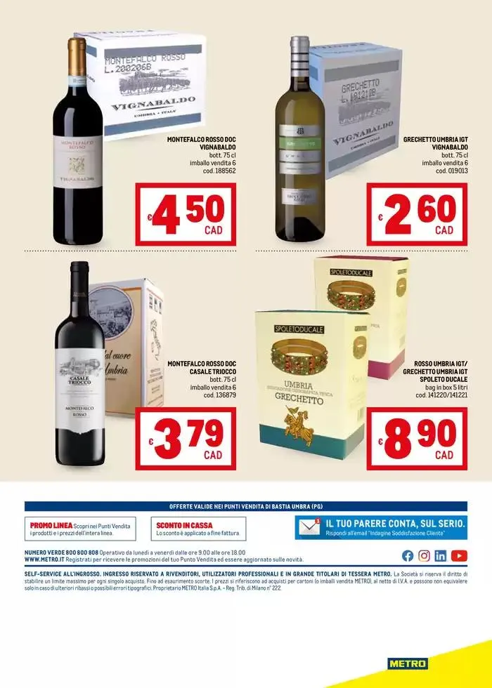 Sapori d'Italia -Umbria da 6 marzo a 2 aprile di 2025 - Pagina del volantino 8