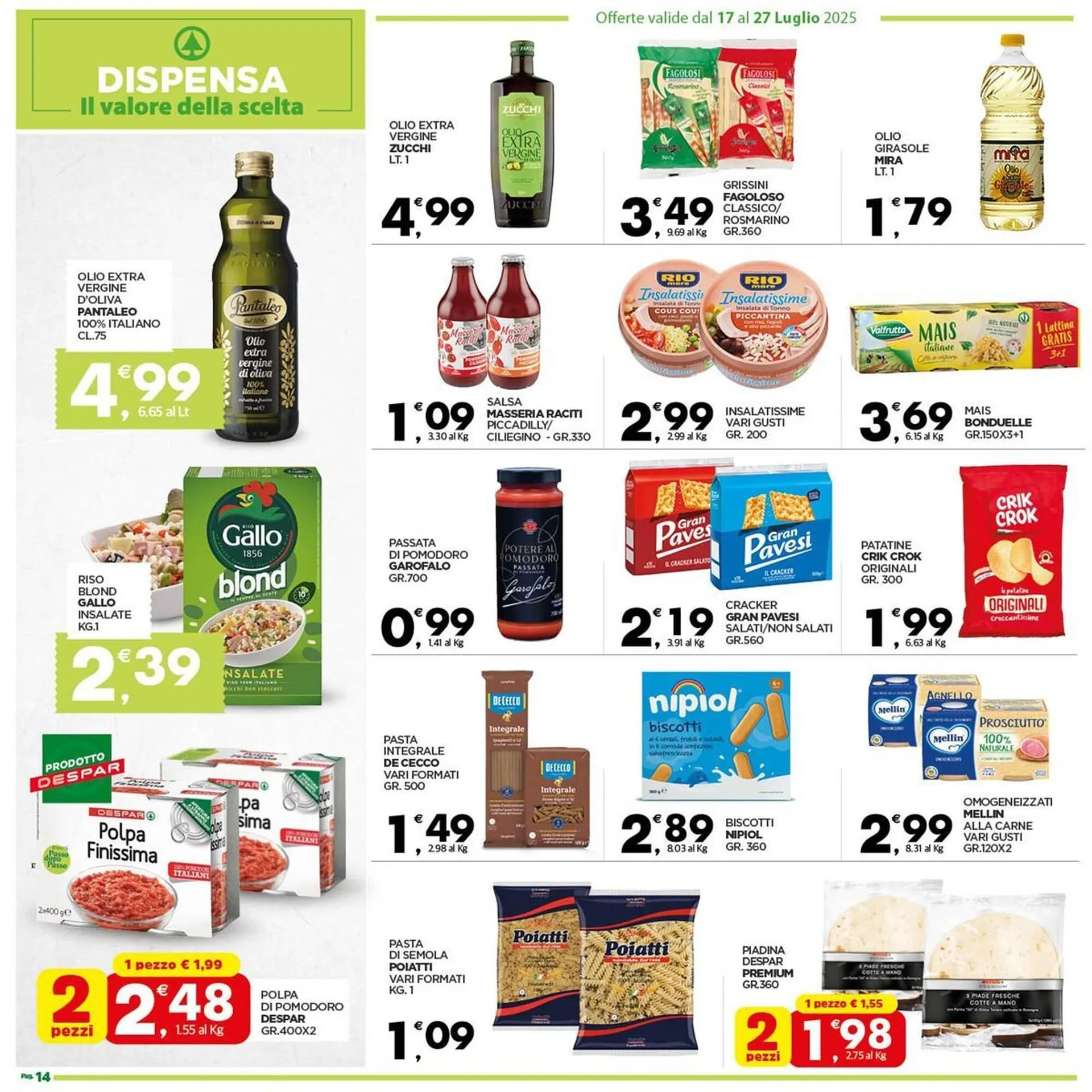 Volantino Despar da 17 luglio a 27 luglio di 2025 - Pagina del volantino 15