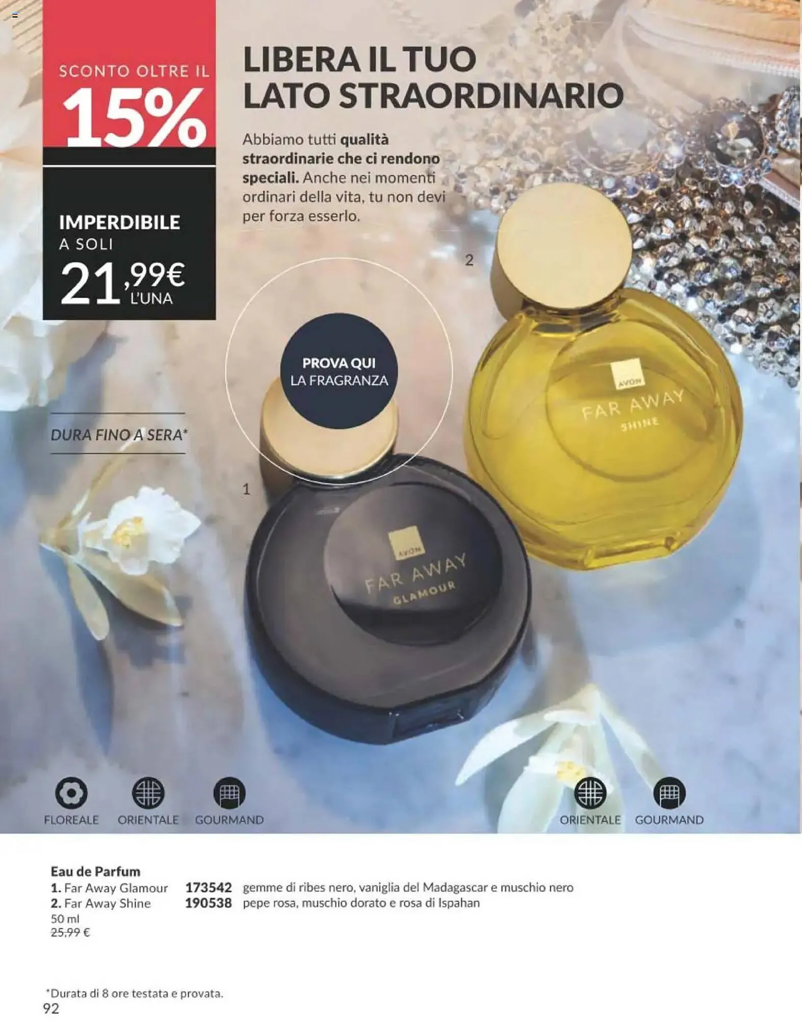 Catalogo Avon da 1 ottobre a 31 ottobre di 2025 - Pagina del volantino 92