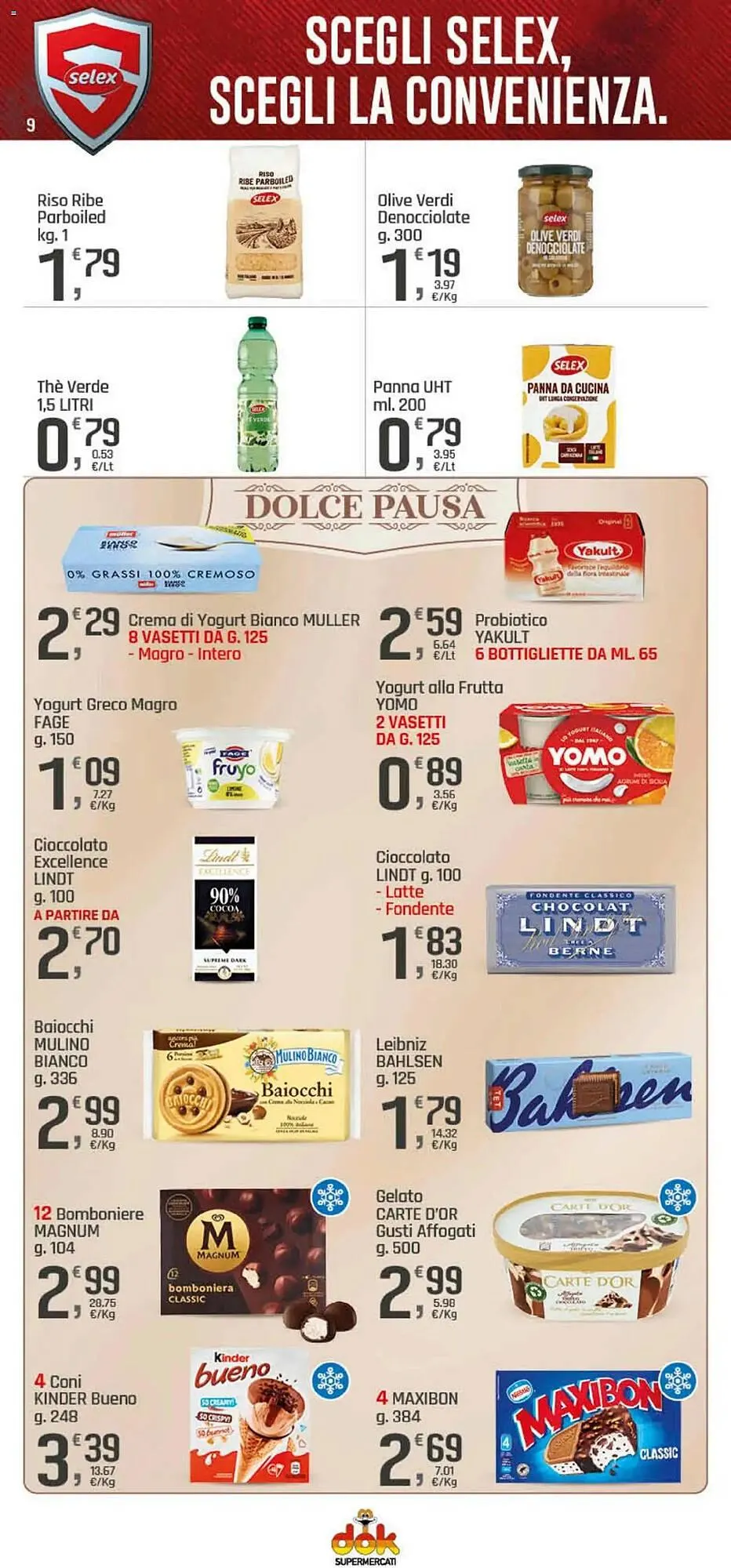 Volantino Supermercati Dok da 25 settembre a 8 ottobre di 2025 - Pagina del volantino 9