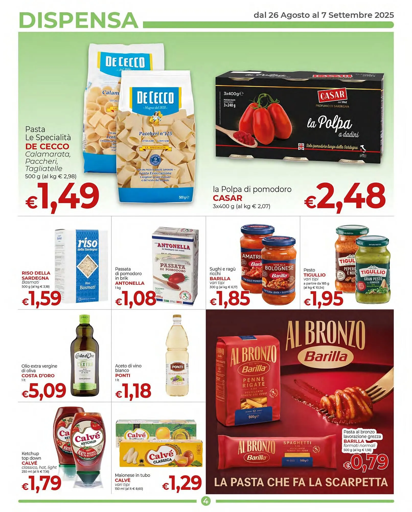 Volantino Supermercati Nonna Isa da 26 agosto a 7 settembre di 2025 - Pagina del volantino 4