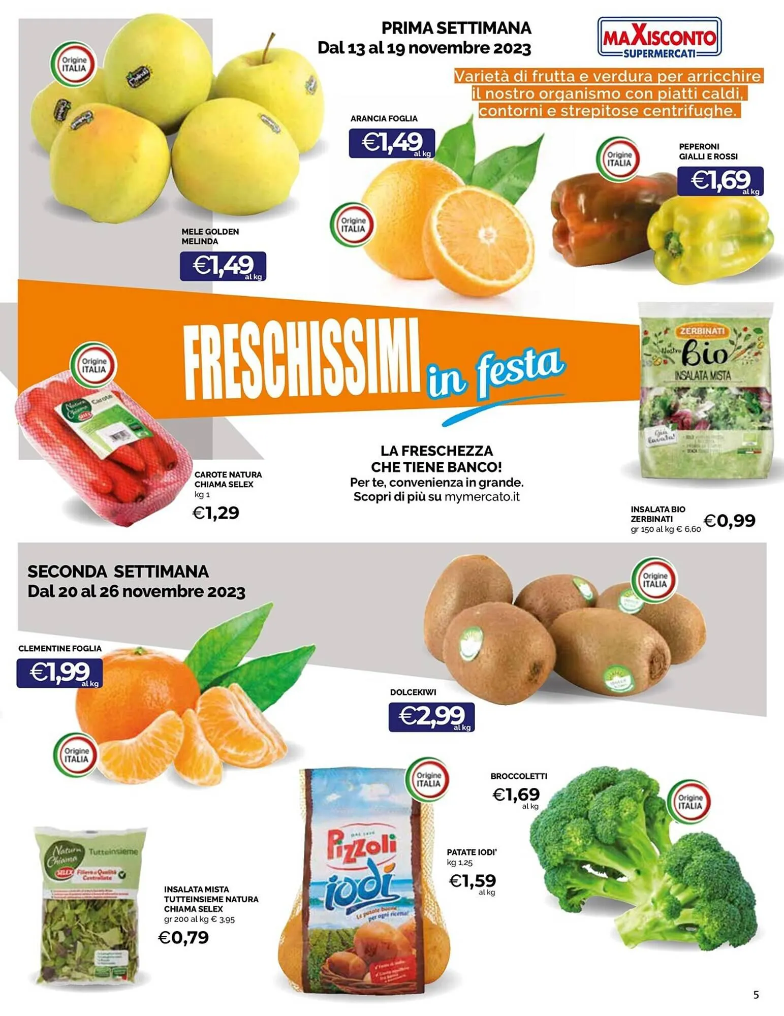 Volantino Maxisconto da 13 novembre a 26 novembre di 2023 - Pagina del volantino 5
