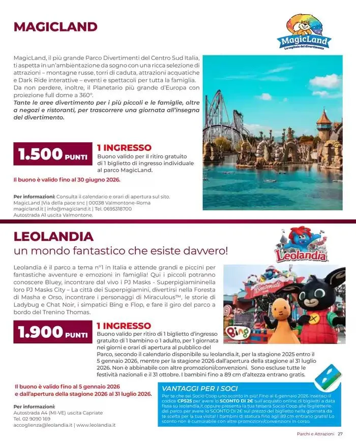 Catalogo Fidelizzazione 2025 da 22 aprile a 30 novembre di 2025 - Pagina del volantino 27