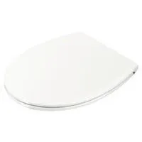 COPRIWATER PERLA IN TERMOINDURENTE BIANCO CON CERNIERE ACCIAIO