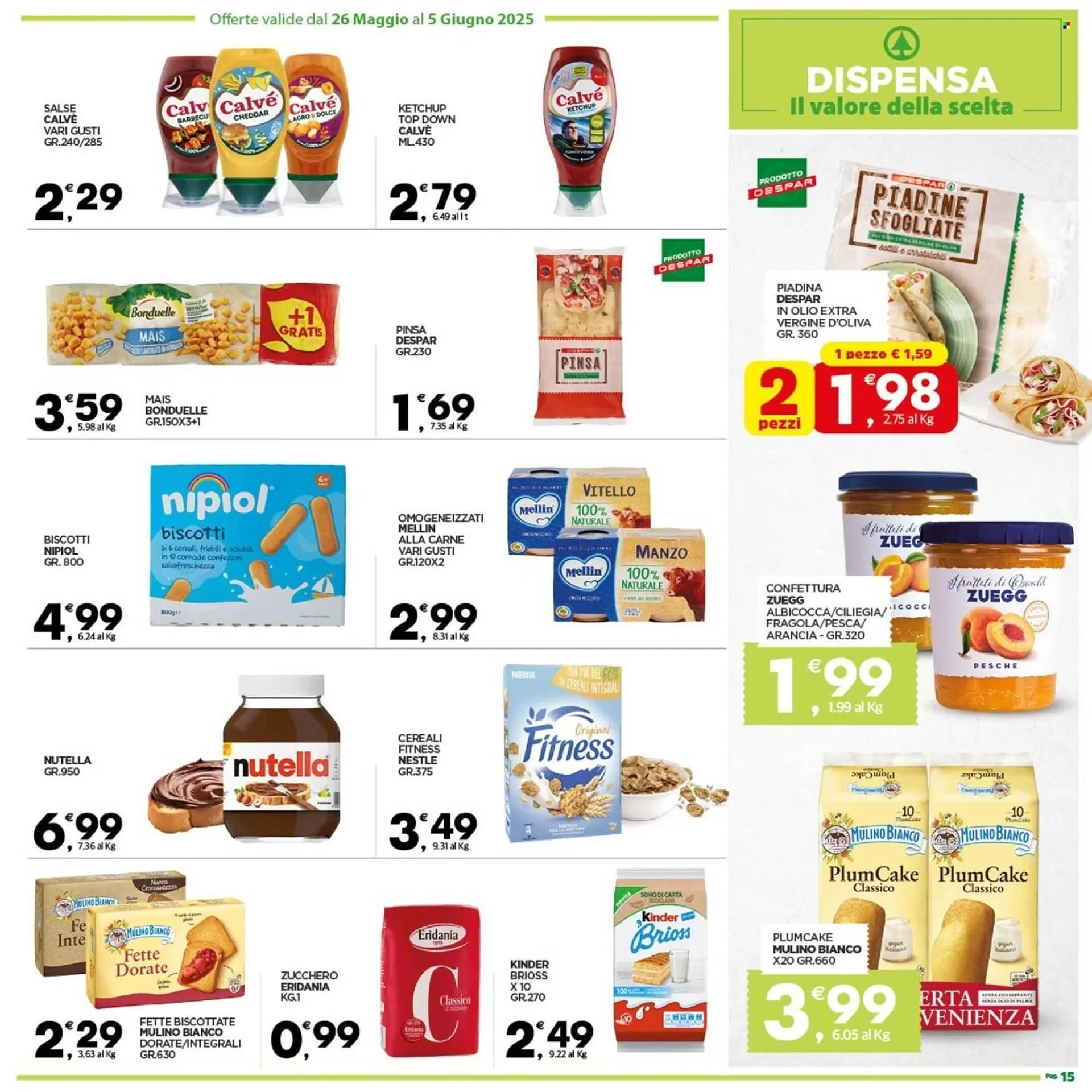 Volantino Despar da 26 maggio a 5 giugno di 2025 - Pagina del volantino 15