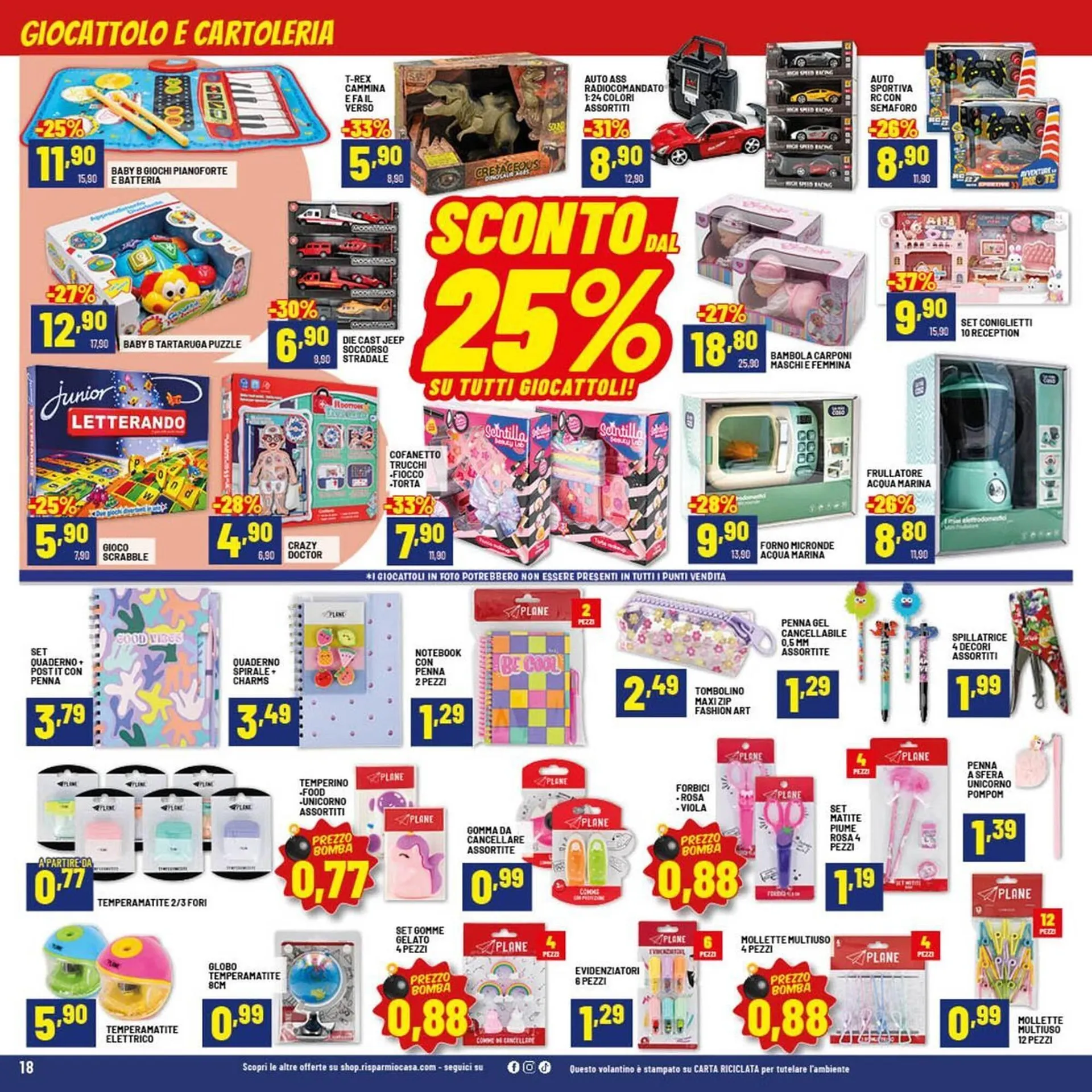 Volantino Risparmio Casa da 19 febbraio a 8 marzo di 2026 - Pagina del volantino 18