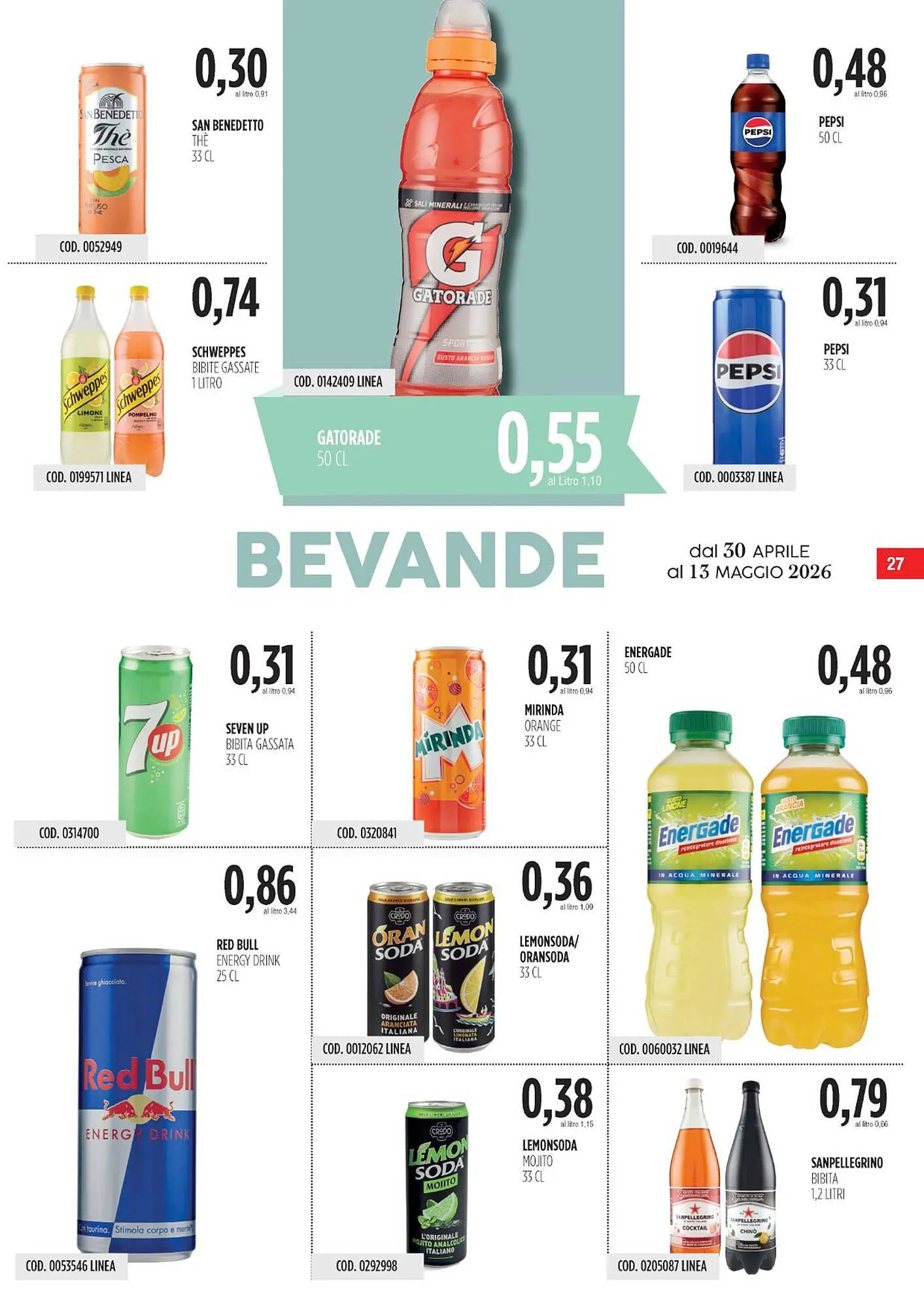 Volantino Carico Cash & Carry da 30 aprile a 13 maggio di 2026 - Pagina del volantino 27