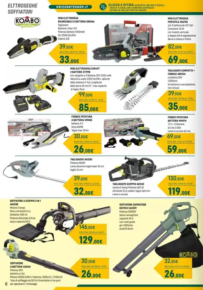 Giardinaggio 2025 da 25 aprile a 12 ottobre di 2025 - Pagina del volantino 6