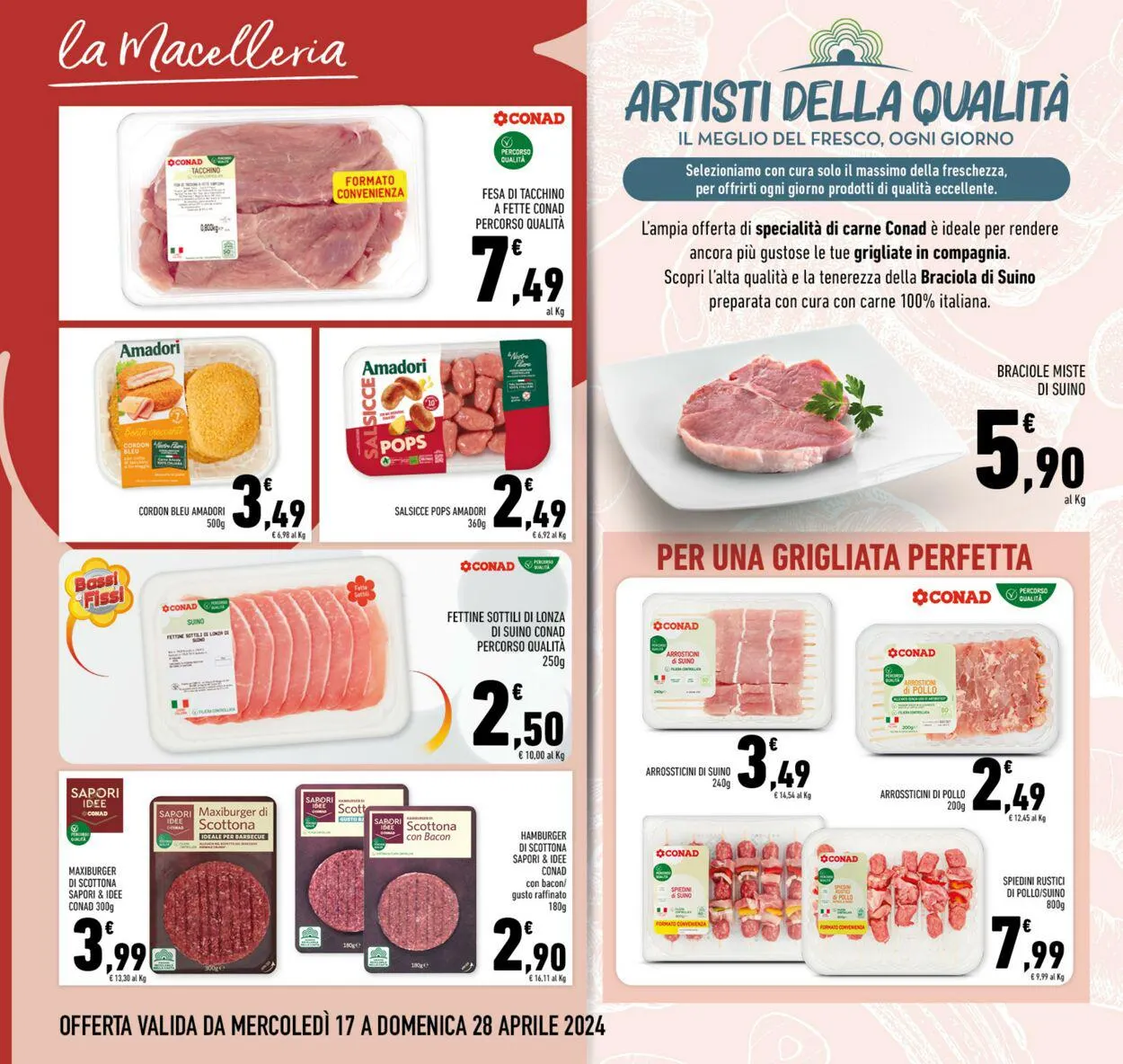 Conad - Palermo Volantino attuale da 17 aprile a 28 aprile di 2024 - Pagina del volantino 4