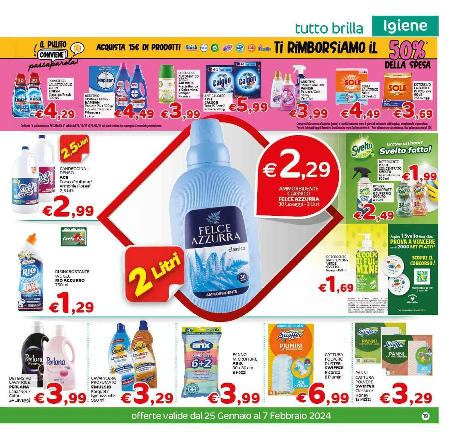 Volantino Crai extra da 25 gennaio a 7 febbraio di 2024 - Pagina del volantino 19