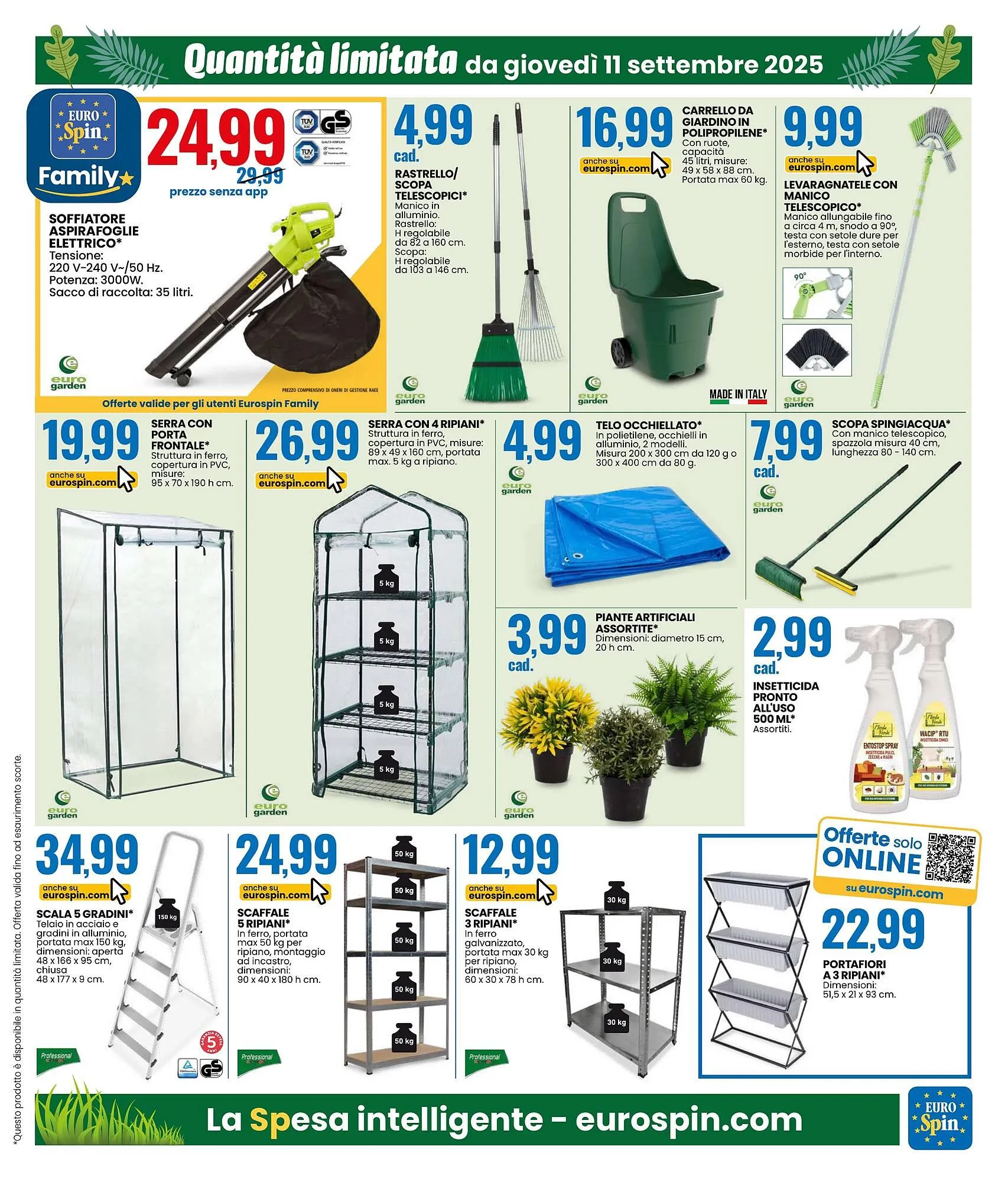 Volantino Eurospin da 11 settembre a 21 settembre di 2025 - Pagina del volantino 17