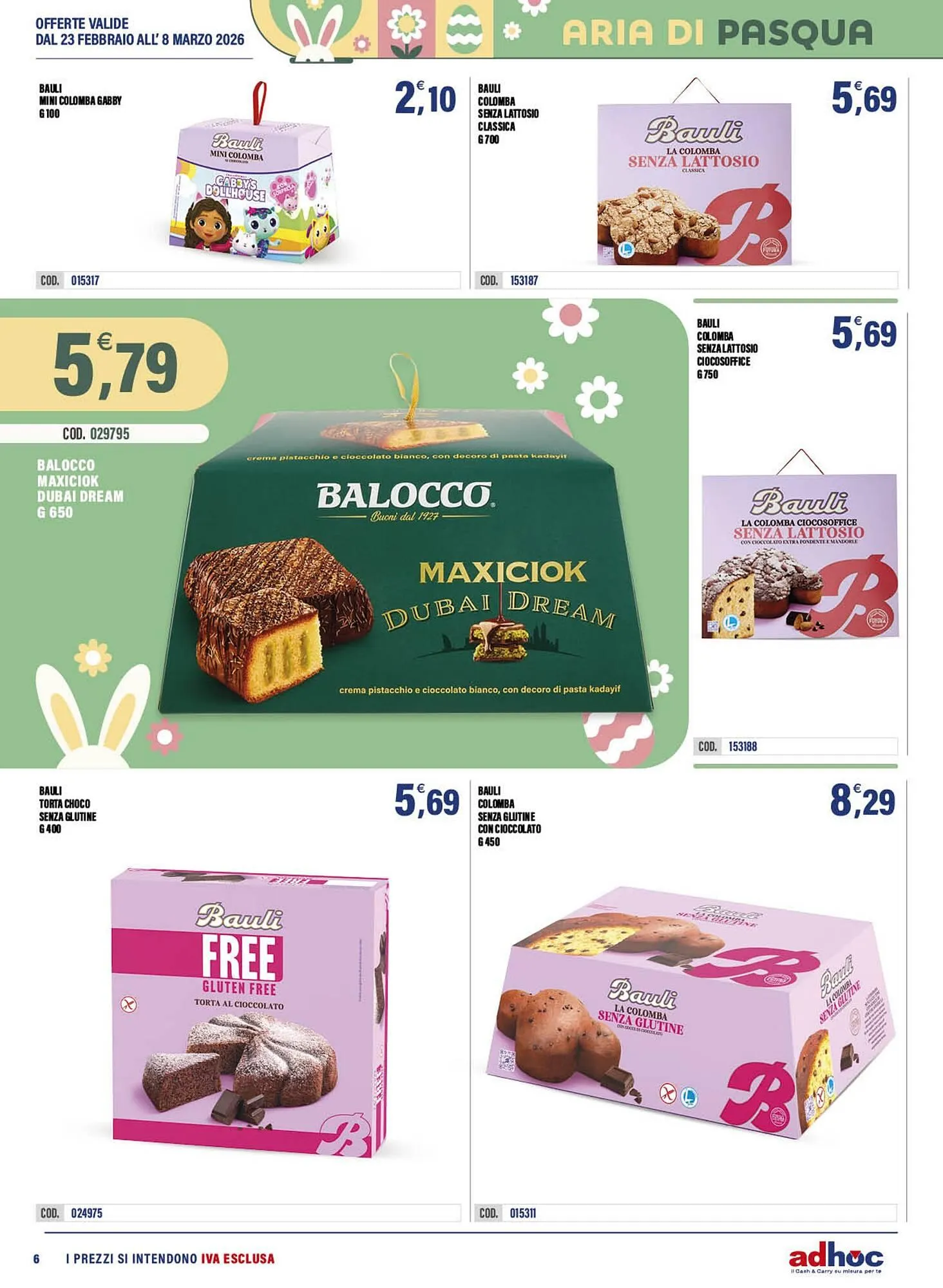 Volantino Adhoc da 23 febbraio a 8 marzo di 2026 - Pagina del volantino 6
