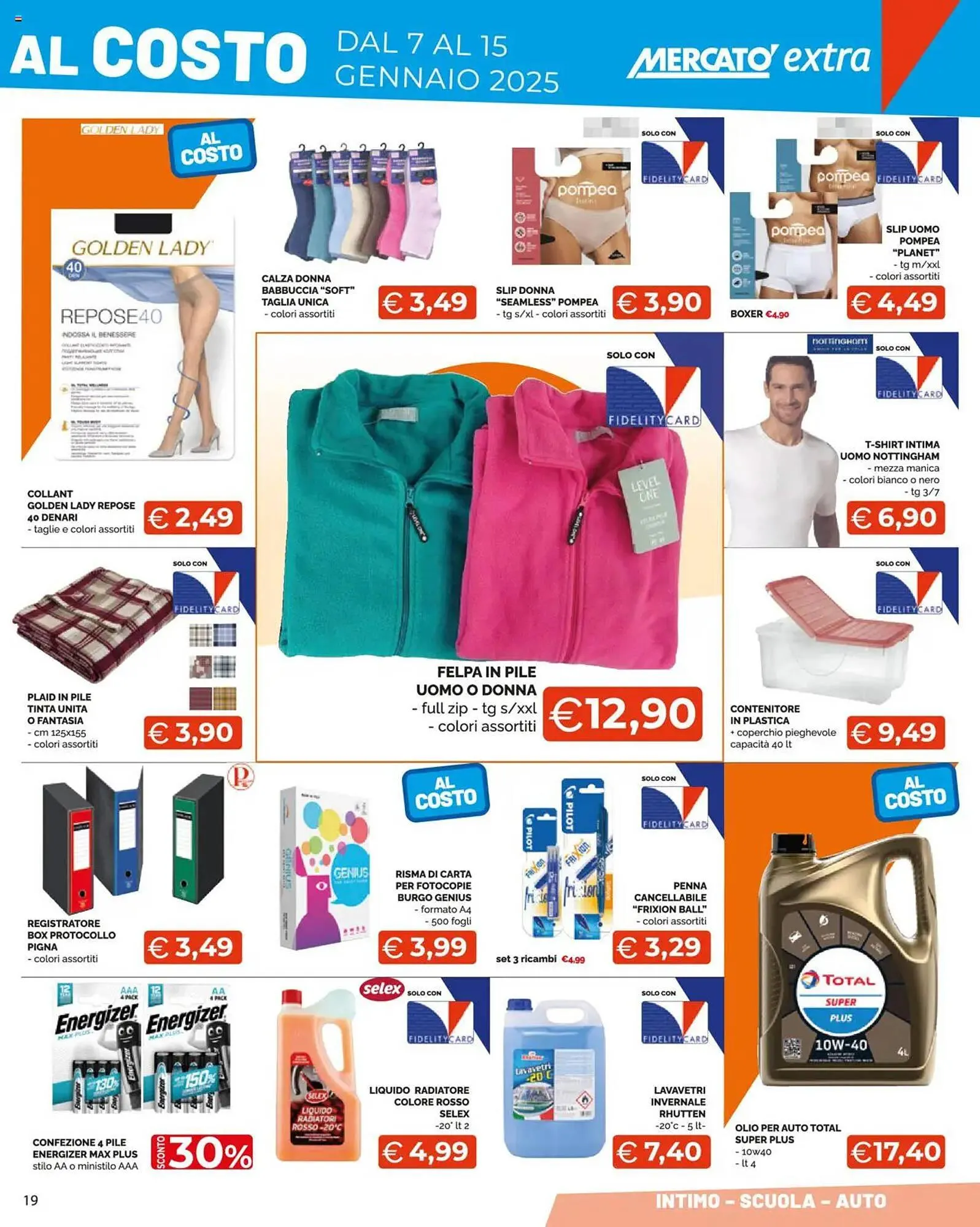 Volantino Mercatò Extra da 7 gennaio a 19 gennaio di 2025 - Pagina del volantino 19
