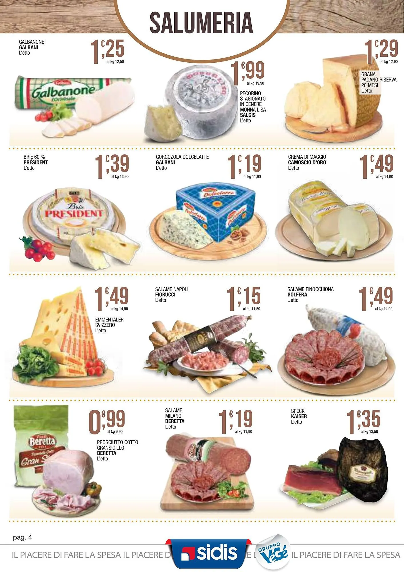 Volantino Maxi Sidis da 27 dicembre a 6 gennaio di 2024 - Pagina del volantino 4