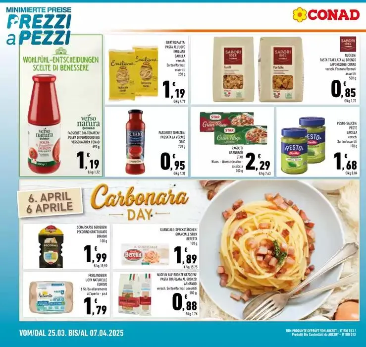 Prezzi a pezzi da 25 marzo a 7 aprile di 2025 - Pagina del volantino 14