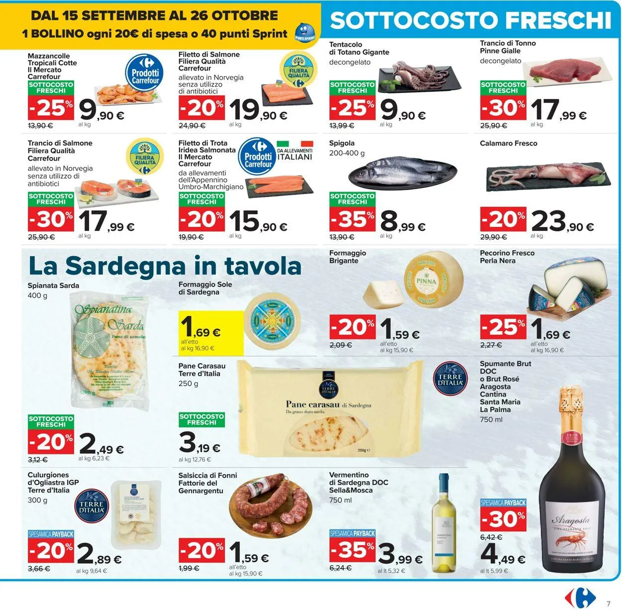 Carrefour Volantino attuale da 15 settembre a 25 settembre di 2025 - Pagina del volantino 7