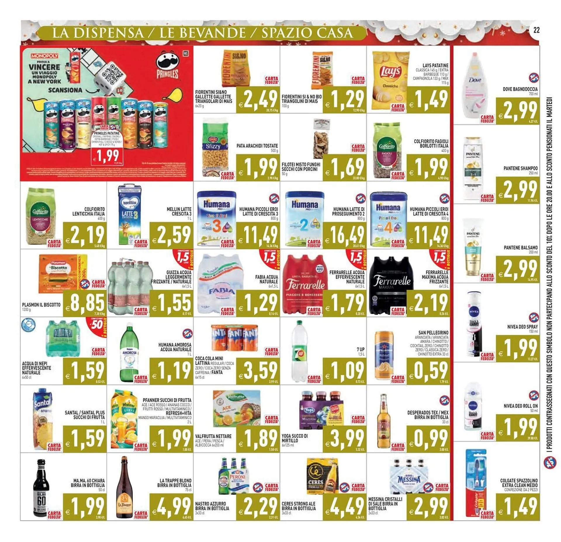 Volantino Supermercati Agorà da 6 dicembre a 15 dicembre di 2025 - Pagina del volantino 22