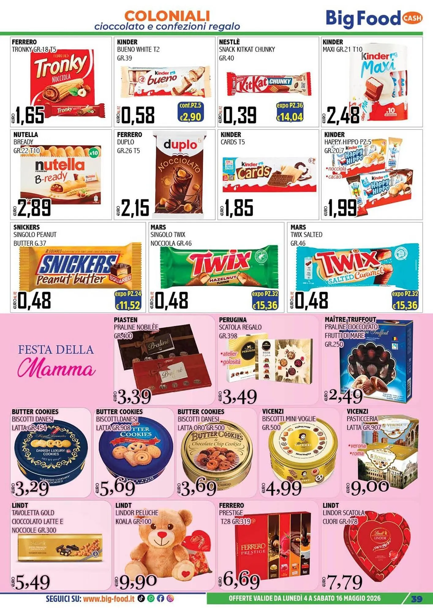 Volantino Big Food da 4 maggio a 16 maggio di 2026 - Pagina del volantino 39