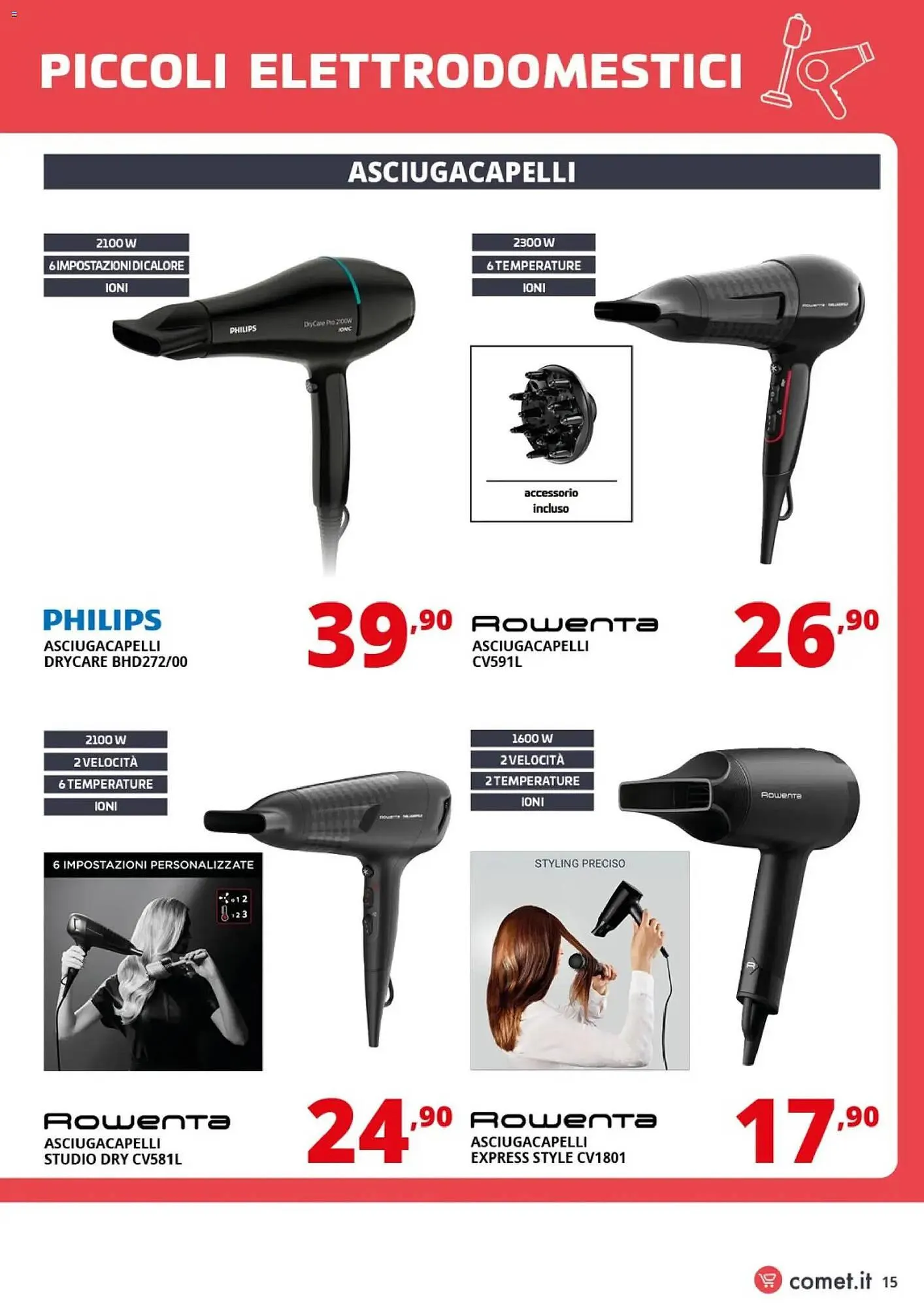 Volantino Comet da 20 marzo a 8 aprile di 2026 - Pagina del volantino 15