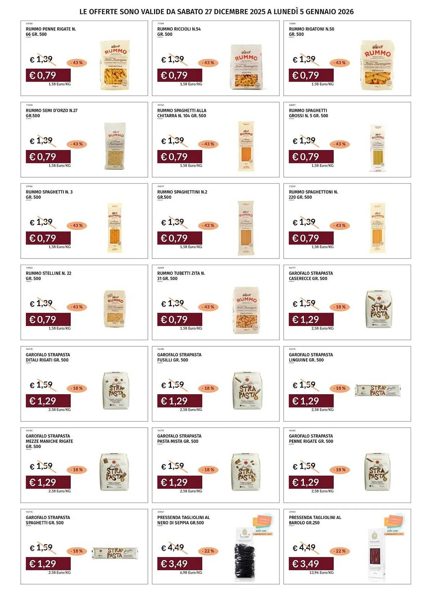 Volantino Prezzemolo e Vitale da 29 dicembre a 5 gennaio di 2026 - Pagina del volantino 20