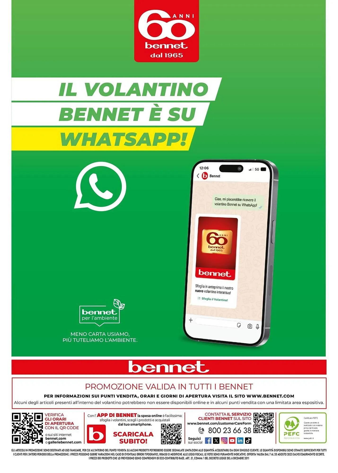 Volantino Bennet da 7 agosto a 20 agosto di 2025 - Pagina del volantino 27