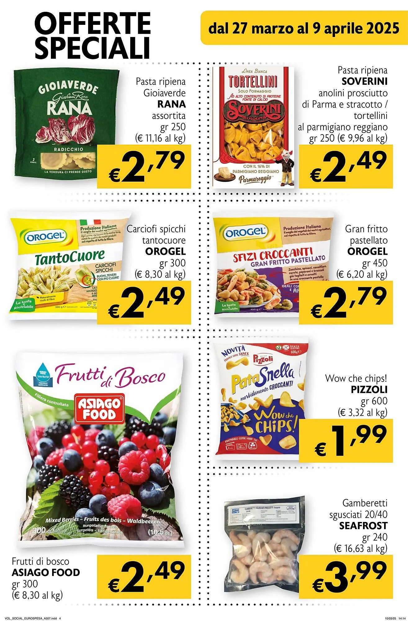Volantino Eurospesa da 27 marzo a 9 aprile di 2025 - Pagina del volantino 4