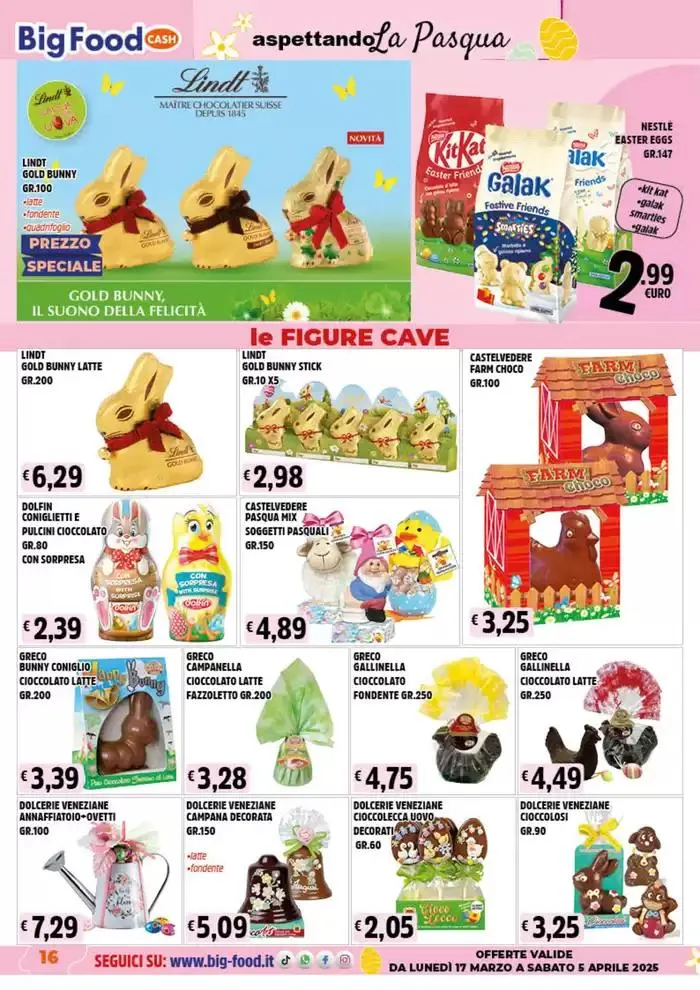 Aspenttando la pasqua da 17 marzo a 5 aprile di 2025 - Pagina del volantino 16