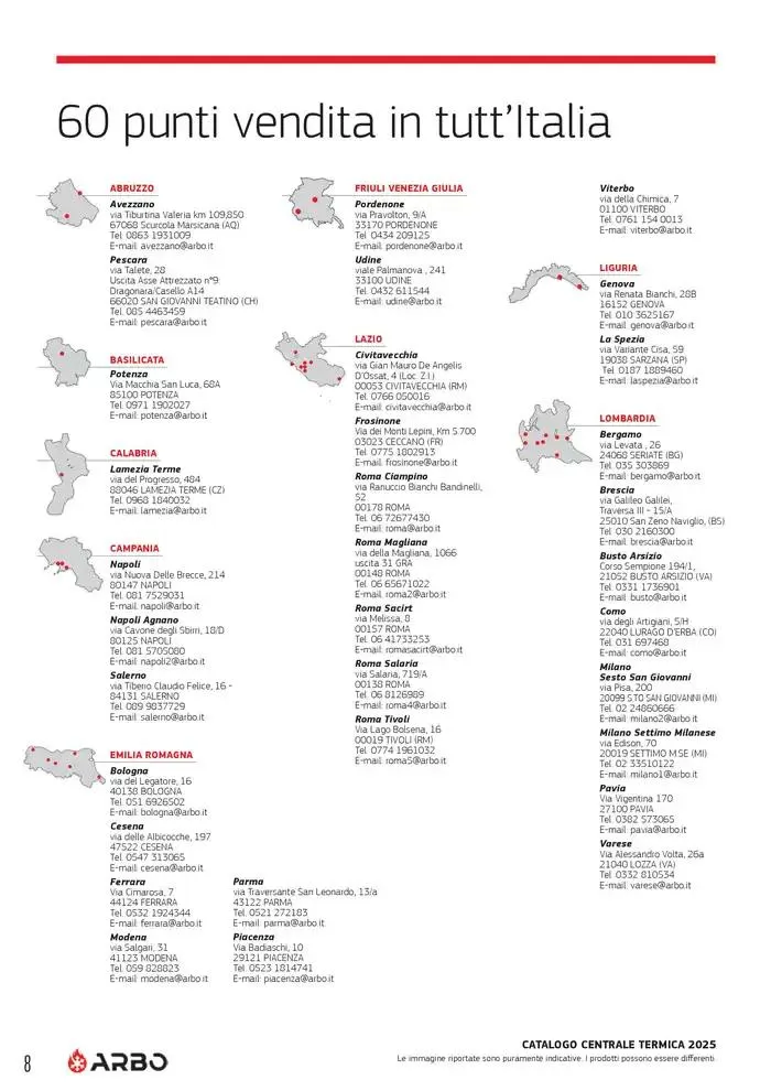Catalogo Centrale termica 2025  da 8 aprile a 31 dicembre di 2025 - Pagina del volantino 8