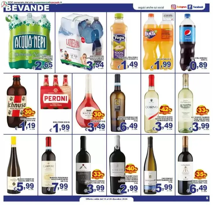 Buon Natale da 13 dicembre a 24 dicembre di 2024 - Pagina del volantino 5