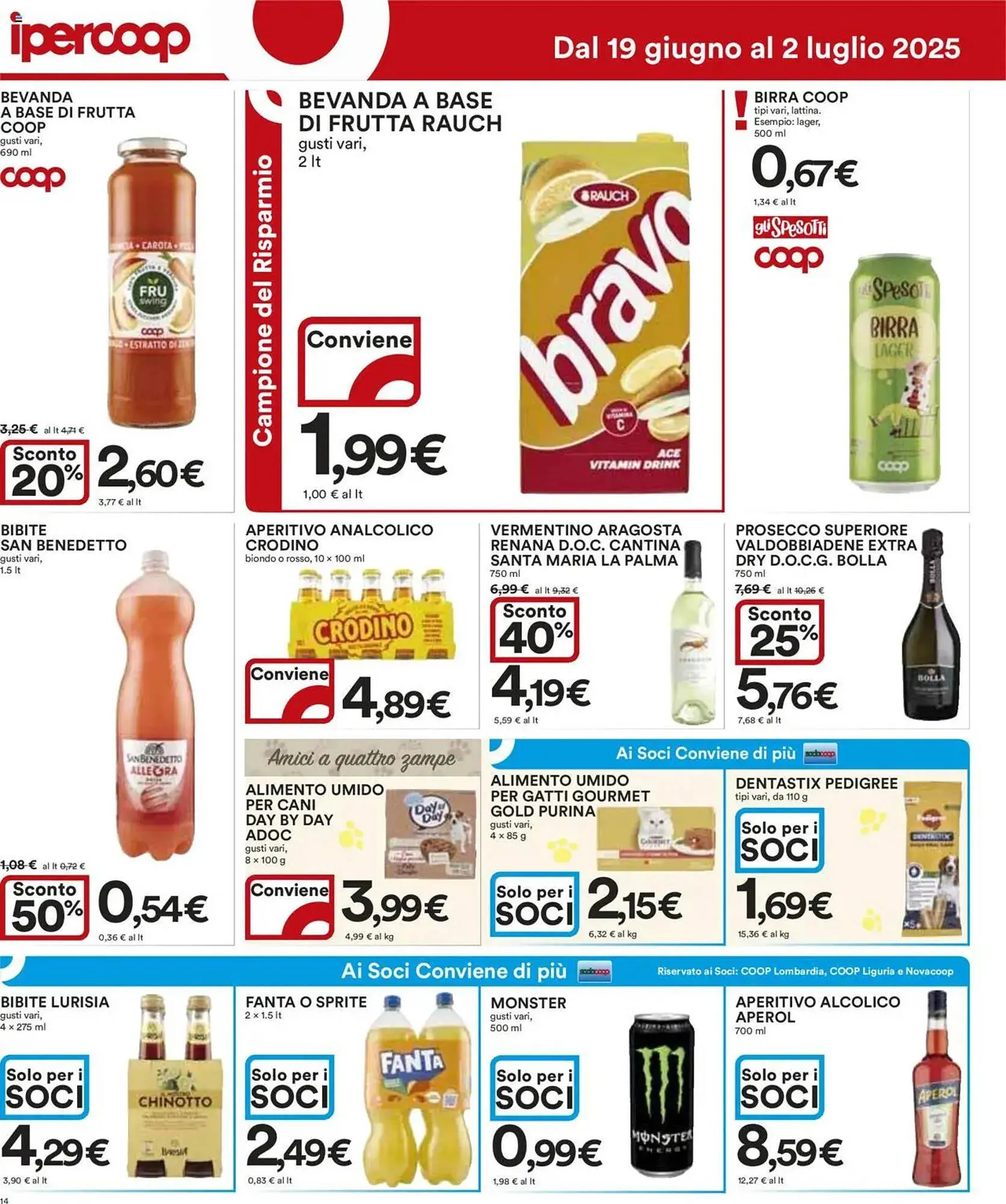 Volantino Ipercoop da 19 giugno a 2 luglio di 2025 - Pagina del volantino 14