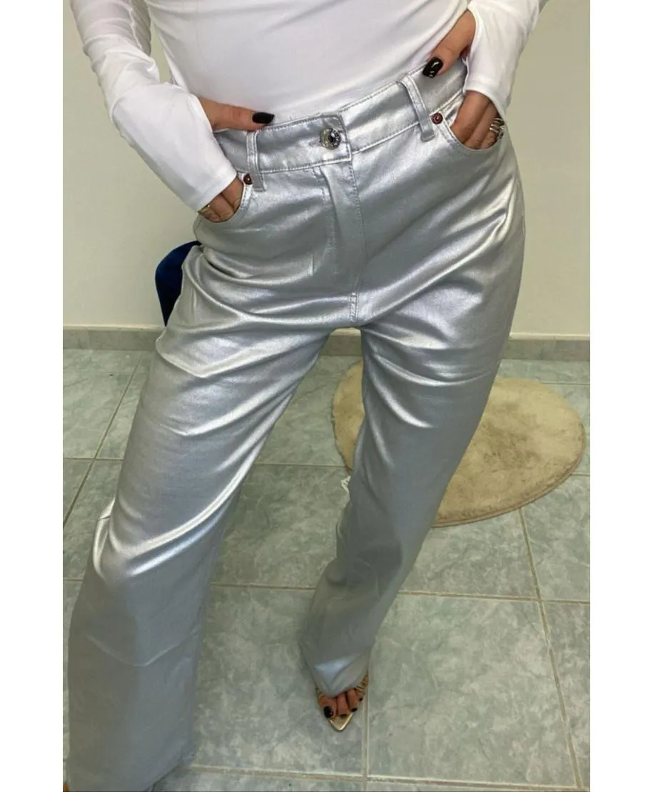Pantalone silver