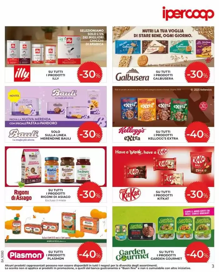 Grandi marche 30% 40% 50% da 8 maggio a 21 maggio di 2025 - Pagina del volantino 3