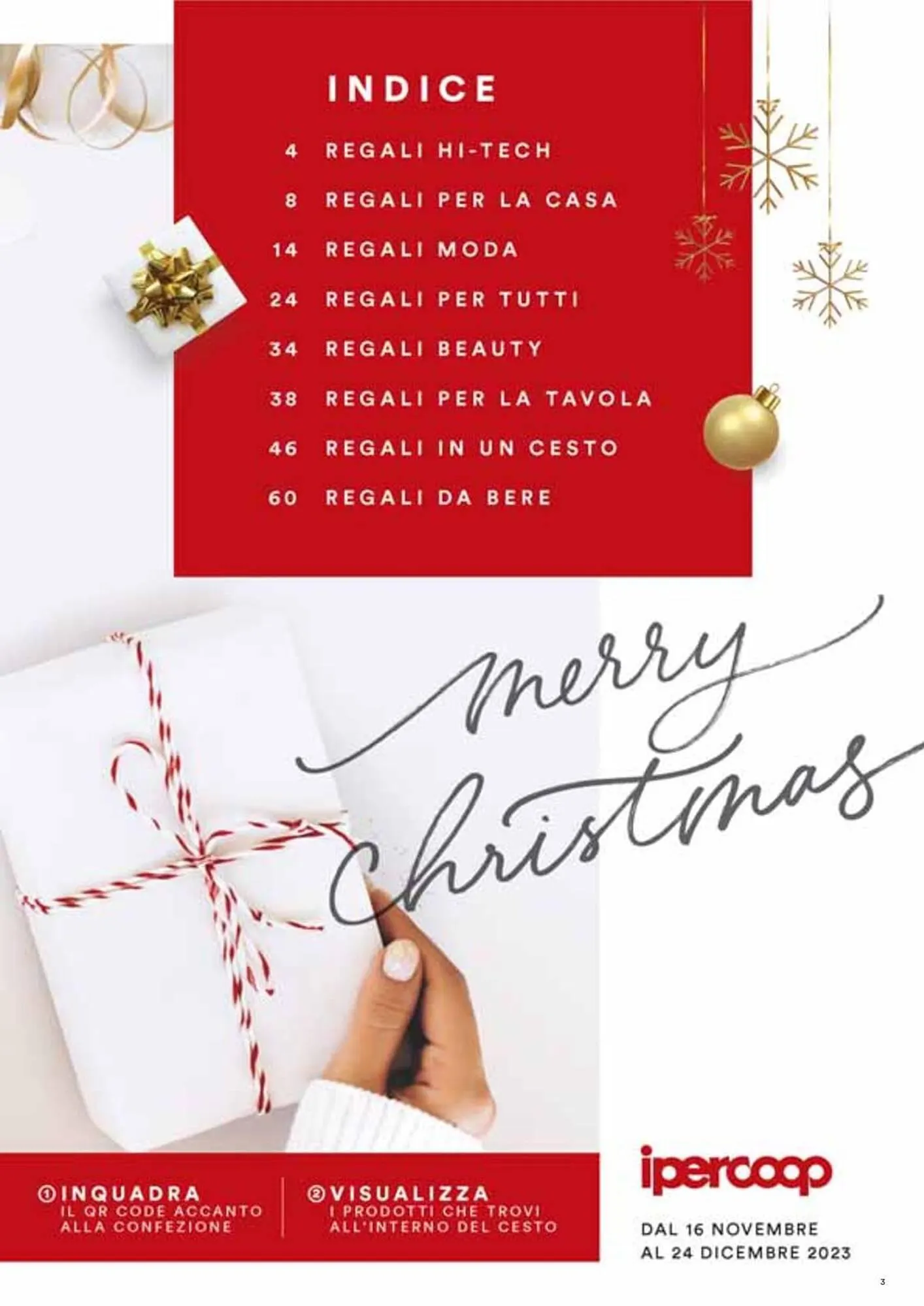 Volantino Coop da 16 novembre a 24 dicembre di 2023 - Pagina del volantino 3