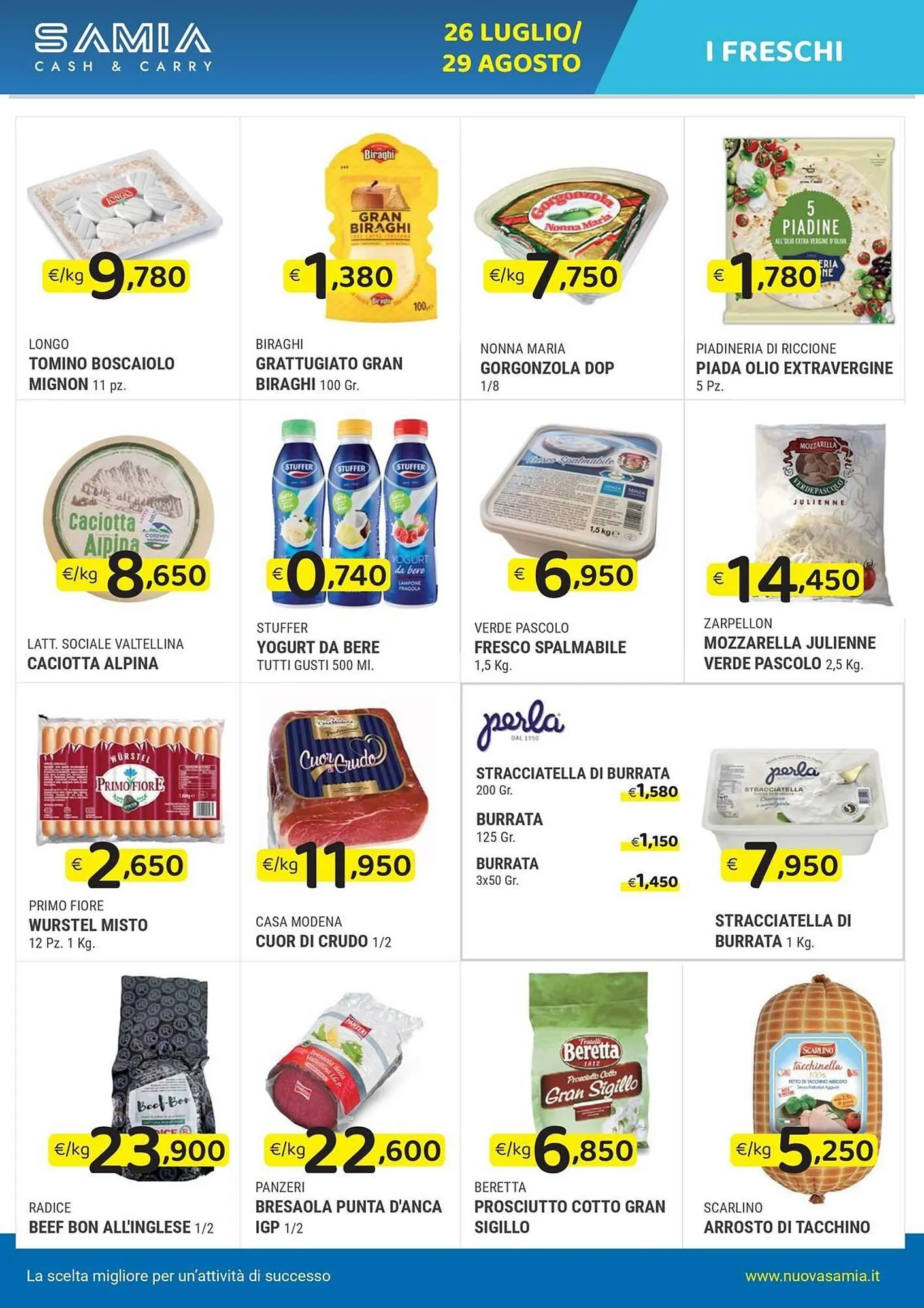 Volantino Samia Cash and Carry da 26 luglio a 29 agosto di 2025 - Pagina del volantino 7