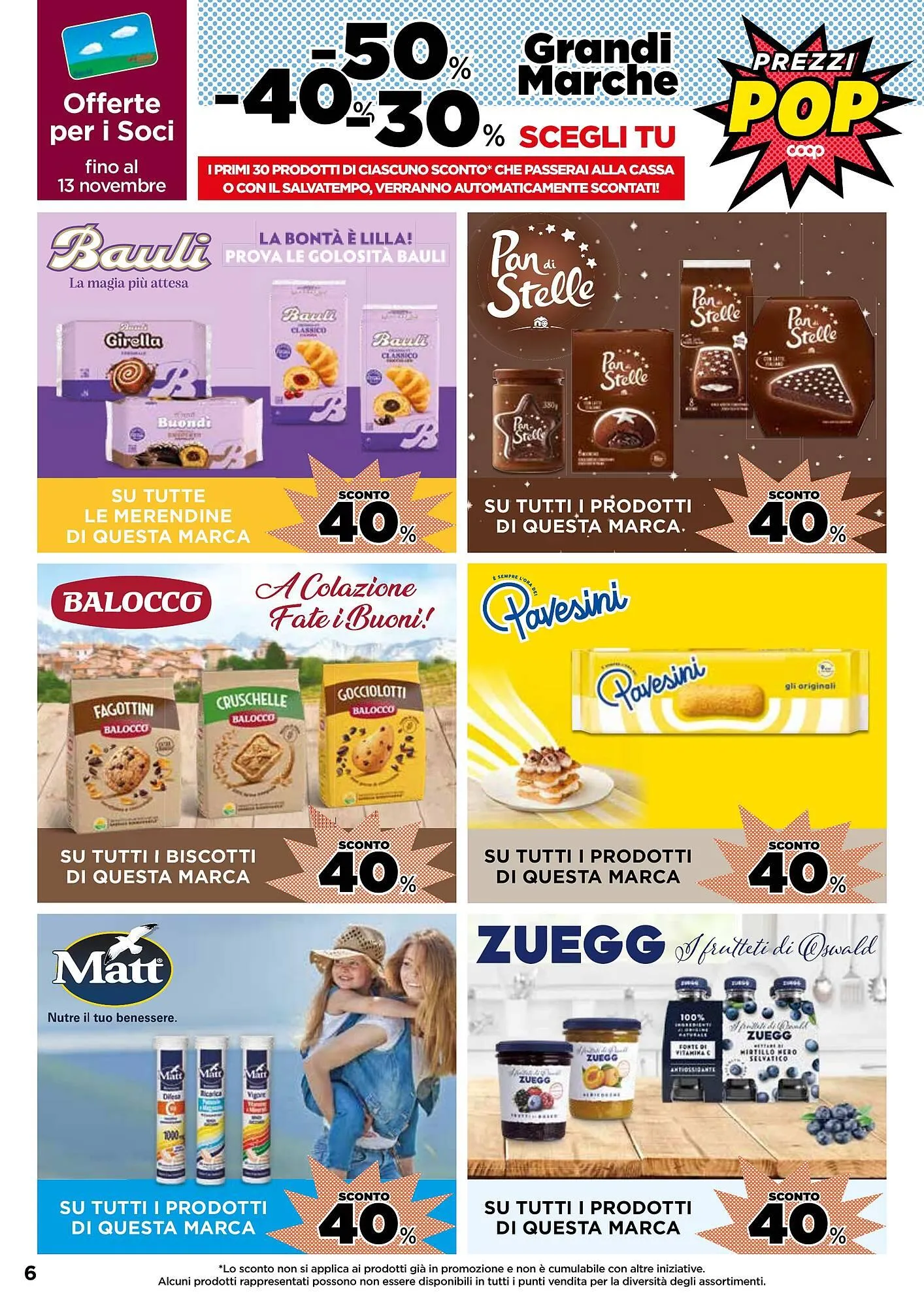 Volantino Unicoop da 7 novembre a 20 novembre di 2024 - Pagina del volantino 6