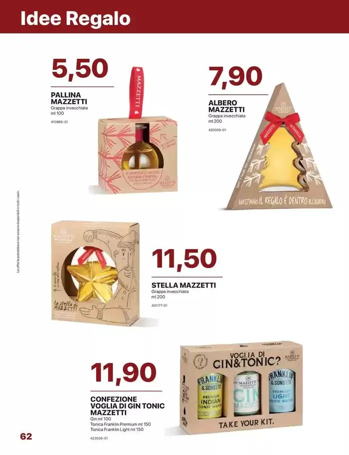 Catalogo di Natale da 5 novembre a 25 dicembre di 2024 - Pagina del volantino 62