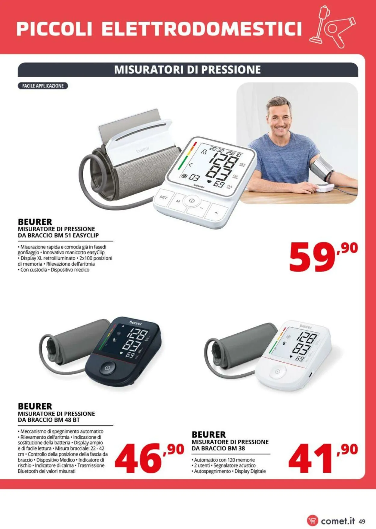 Comet Volantino attuale da 1 agosto a 20 agosto di 2025 - Pagina del volantino 49