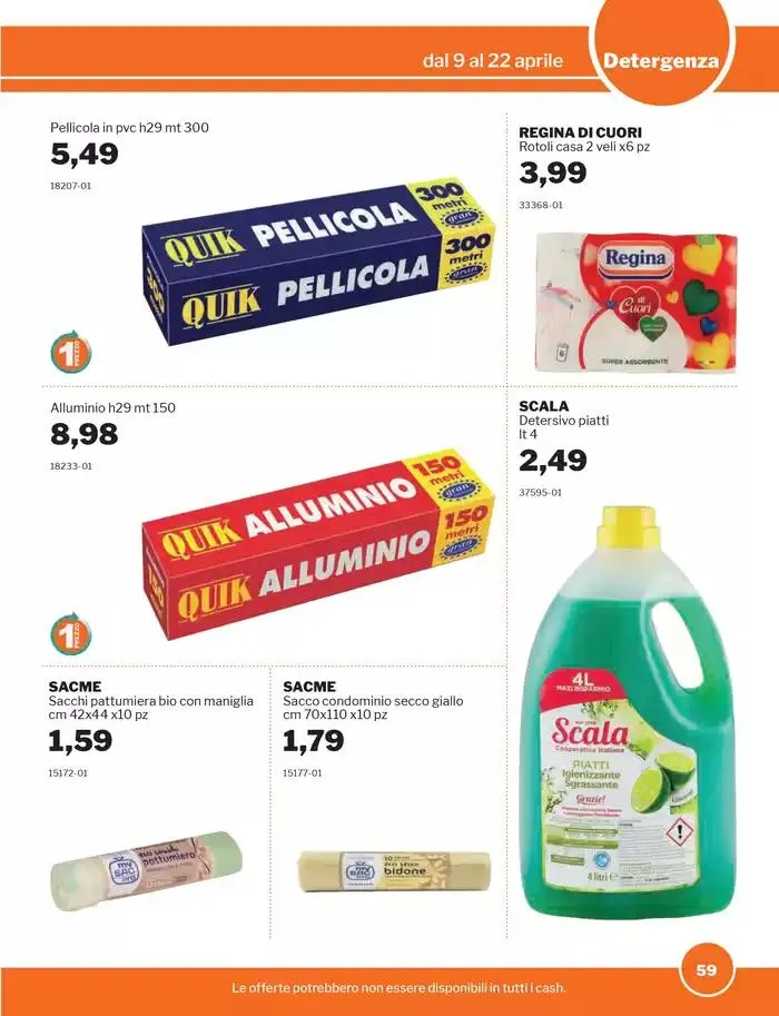 Promozioni da 9 aprile a 22 aprile di 2025 - Pagina del volantino 59