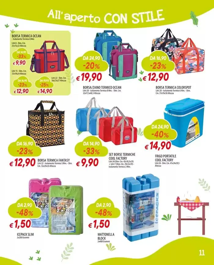 All'aperto con stile da 22 aprile a 18 maggio di 2025 - Pagina del volantino 11