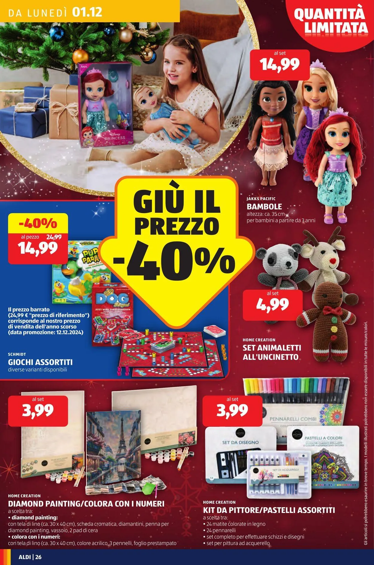 Aldi Volantino attuale da 1 dicembre a 7 dicembre di 2025 - Pagina del volantino 26