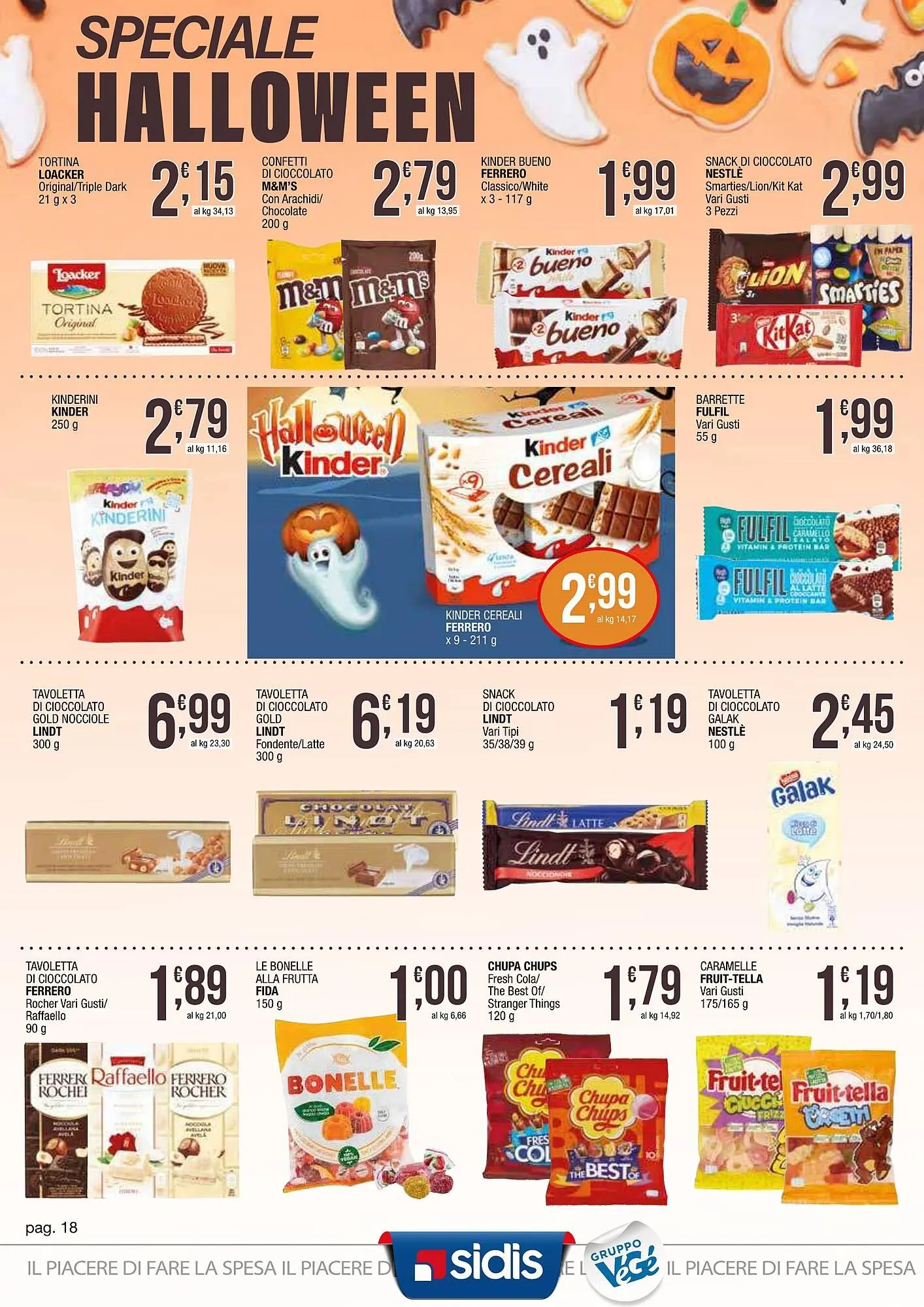 Volantino Maxi Sidis da 20 ottobre a 1 novembre di 2025 - Pagina del volantino 18