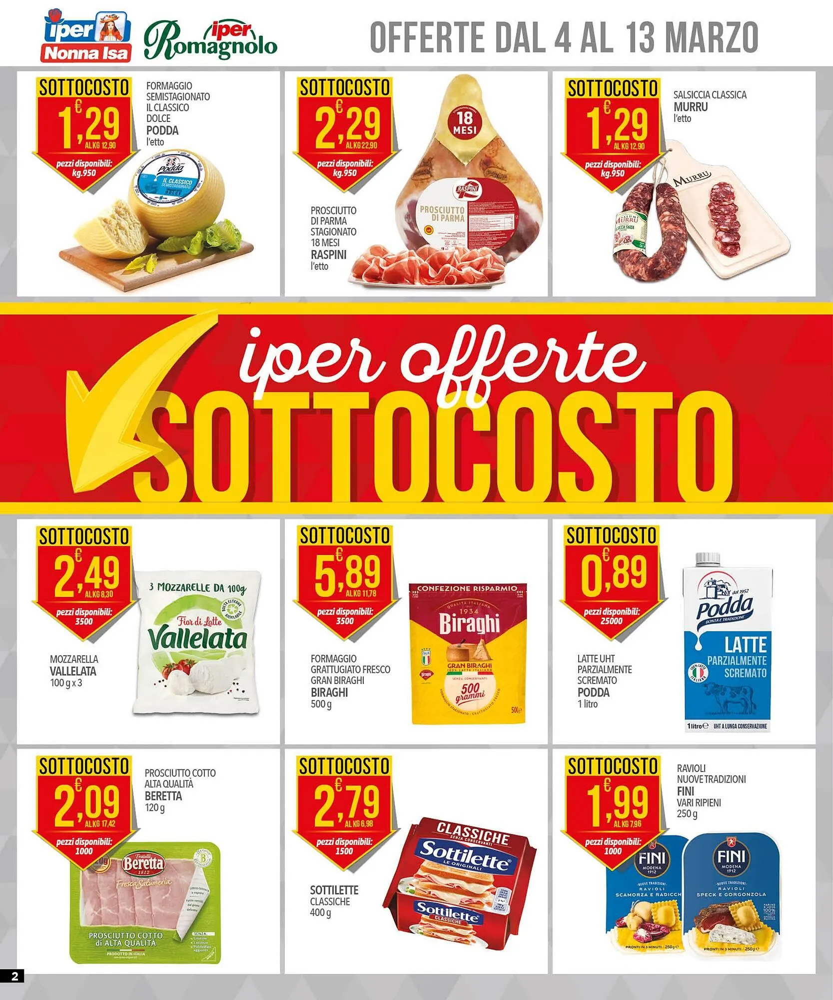 Volantino Iper Romagnolo da 4 marzo a 13 marzo di 2025 - Pagina del volantino 2