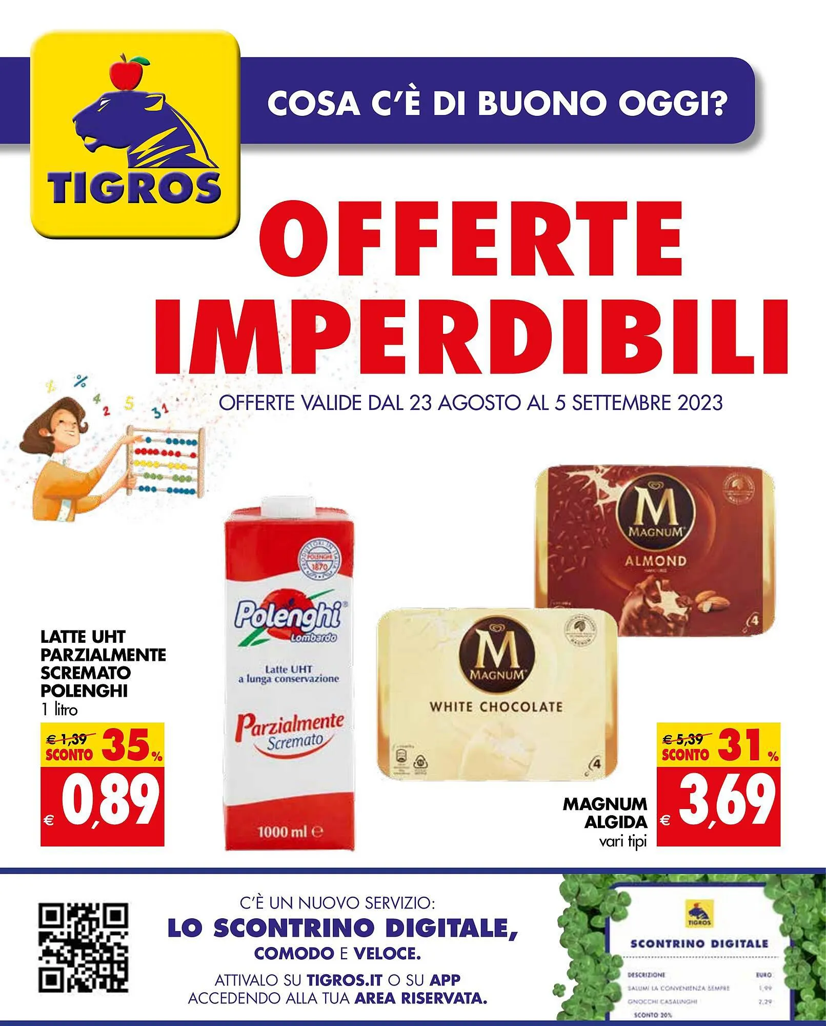 Volantino Tigros da 23 agosto a 5 settembre di 2023 - Pagina del volantino 1